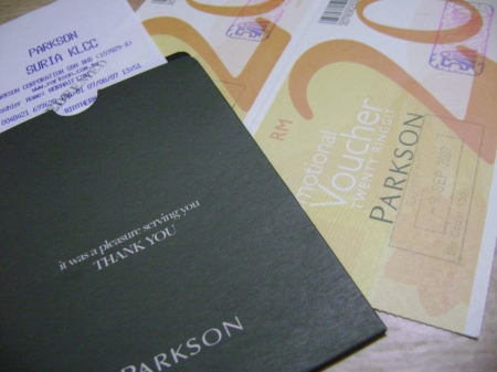 Parkson Voucher